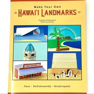 Hawaii at Home! Make Your Own Hawaii Landmarks Activity Book - New!